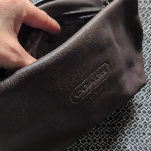 Coach | Brown Leather Mini Bag - Picture 3 of 6